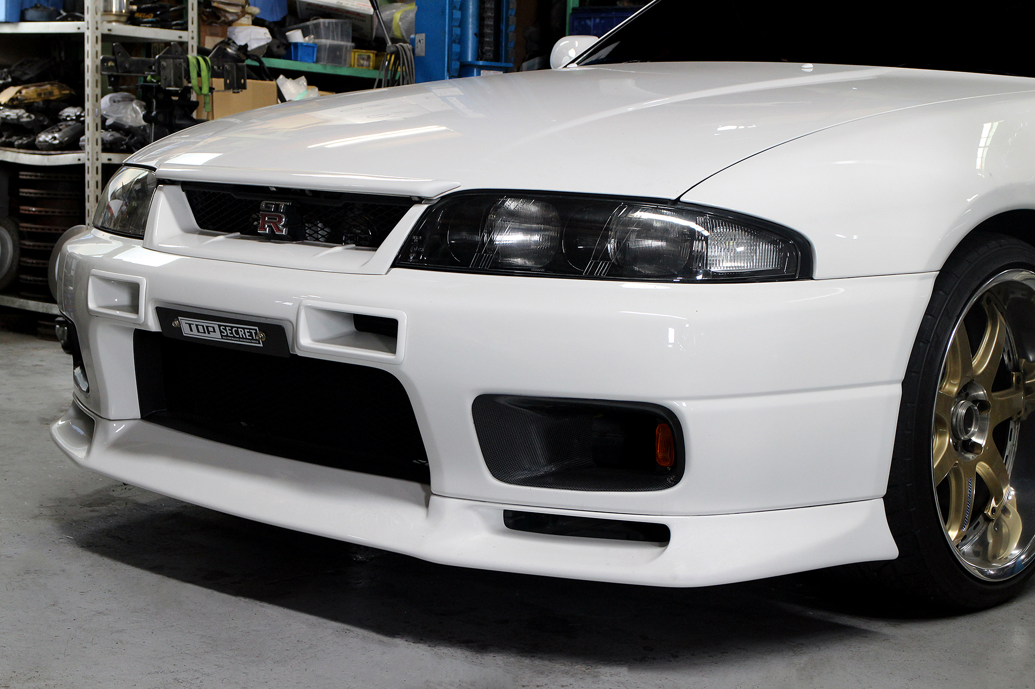 BCNR33 純正 リップ スポイラー R33GT-R フロント-